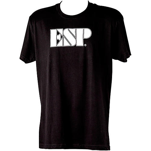ESP ESP Block Logo Men's T-shirt Small Black