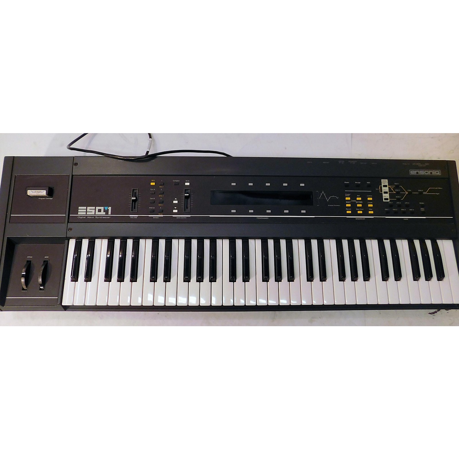 Used Ensoniq ESQ1 Synthesizer Musician