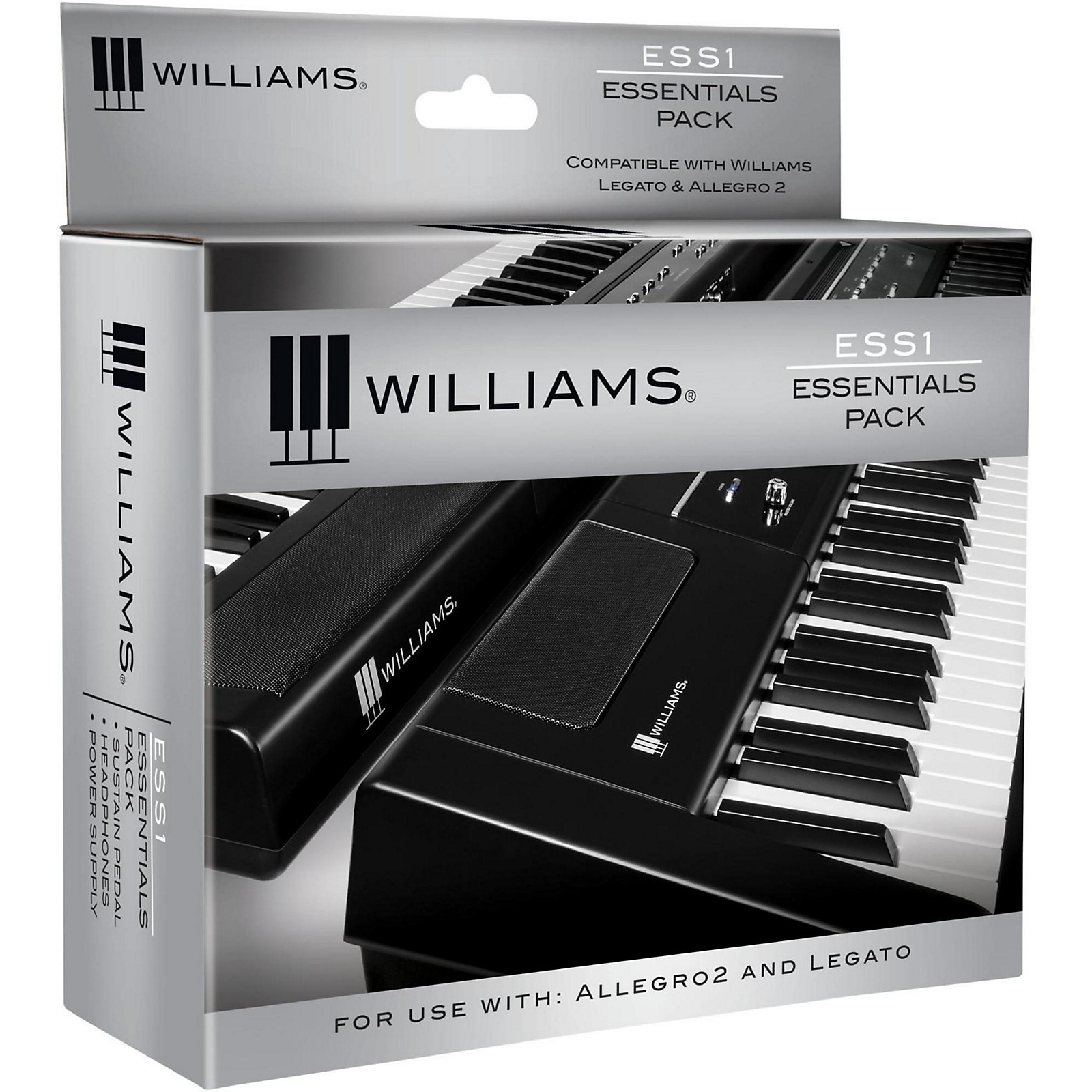 Williams ESS1 Essentials Pack for Legato Digital Piano Musician's Friend