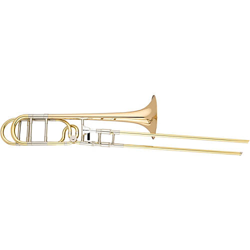 Eastman ETB528 Advanced Series F-Attachment Trombone Lacquer Gold Brass Bell
