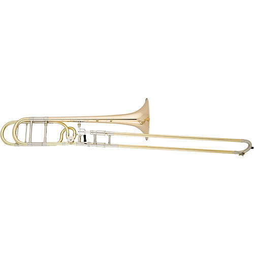 Eastman ETB828 Professional Series F-Attachment Trombone Lacquer Gold Brass Bell