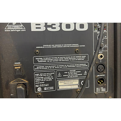 Behringer EUROLIVE B300 Powered Speaker