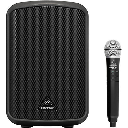 EUROPORT MPA100BT Portable Bluetooth Speaker with Wireless Microphone