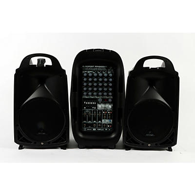 Behringer EUROPORT PPA2000BT 8-Channel Portable PA System