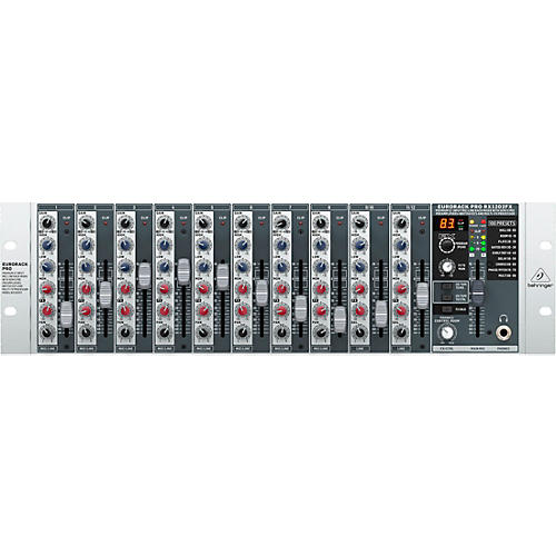 Behringer EURORACK PRO RX1202FX Rackmount Mixer With Effects