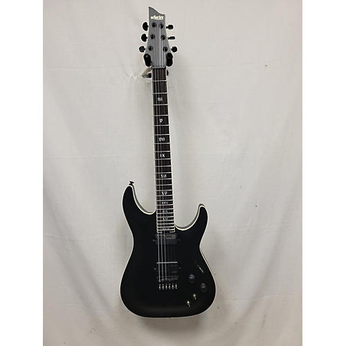 Schecter Guitar Research EVIL TWIN SUSTAINIAC Solid Body Electric Guitar Black