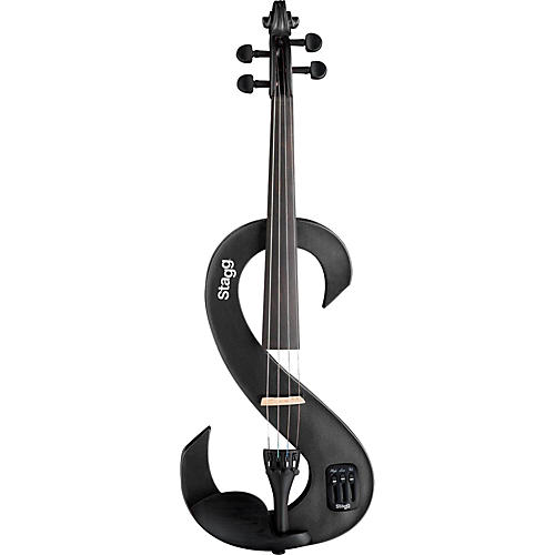 Stagg EVN 44 Series Electric Violin Outfit 4/4 Metallic Black