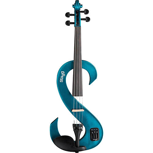 Stagg EVN 44 Series Electric Violin Outfit 4/4 Metallic Blue