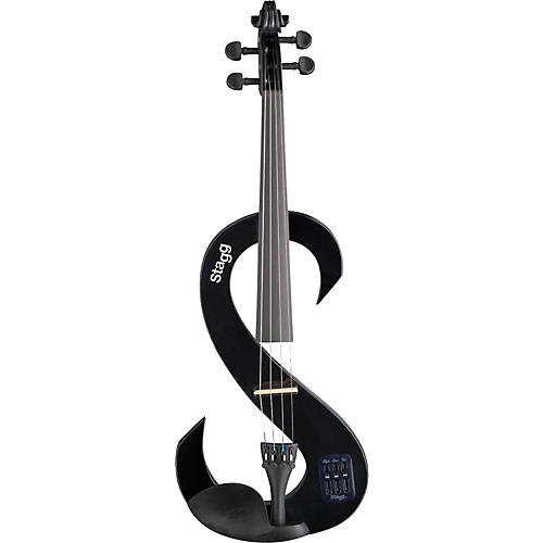 Stagg EVN 44 Series Electric Violin Outfit Condition 2 - Blemished 4/4, Metallic Blue 197881212322