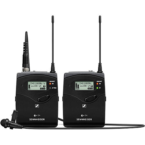 Sennheiser EW 112P G4 Portable Wireless Lavalier Microphone System Band G