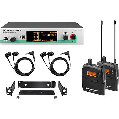EW 300-2 IEM G3-A In Ear Wireless System