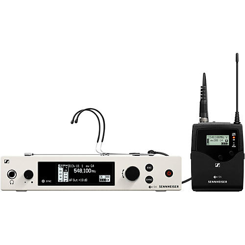 Sennheiser EW 300 G4-HEADMIC1-RC Bodypack Headset Wireless System AW+