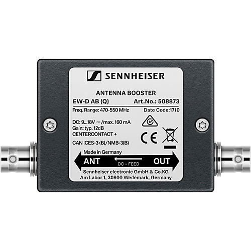 Sennheiser EW-D AB Antenna Booster for Evolution Wireless Digital Audio Systems Band R