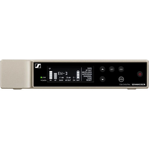 Sennheiser EW-D EM Digital Single-Channel Receiver With Rackmount Set Q1-6
