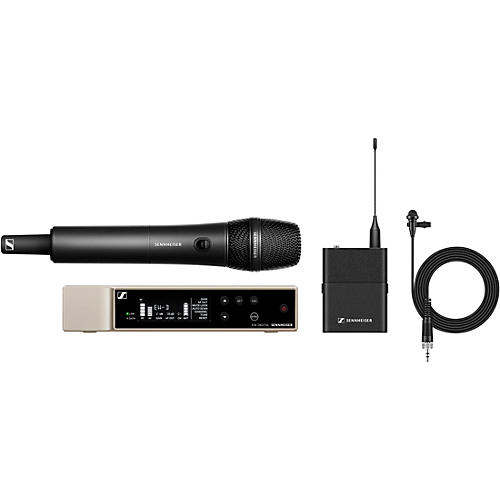 Sennheiser EW-D Evolution Wireless Digital System With ME 2 Omnidirectional Lavalier and 835 Microphone Module Condition 2 - Blemished Q1-6 197881134716