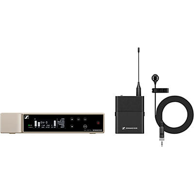 Sennheiser EW-D Evolution Wireless Digital System With ME 4 Cardioid Lavalier Microphone