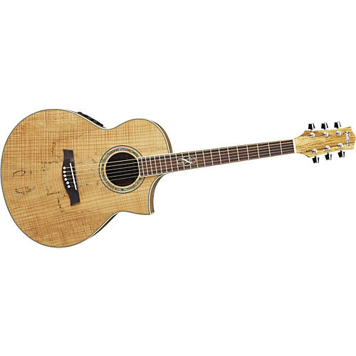 EW20SMENT EXOTIC WOOD SERIES Spalted Maple Acoustic-Electric Guitar