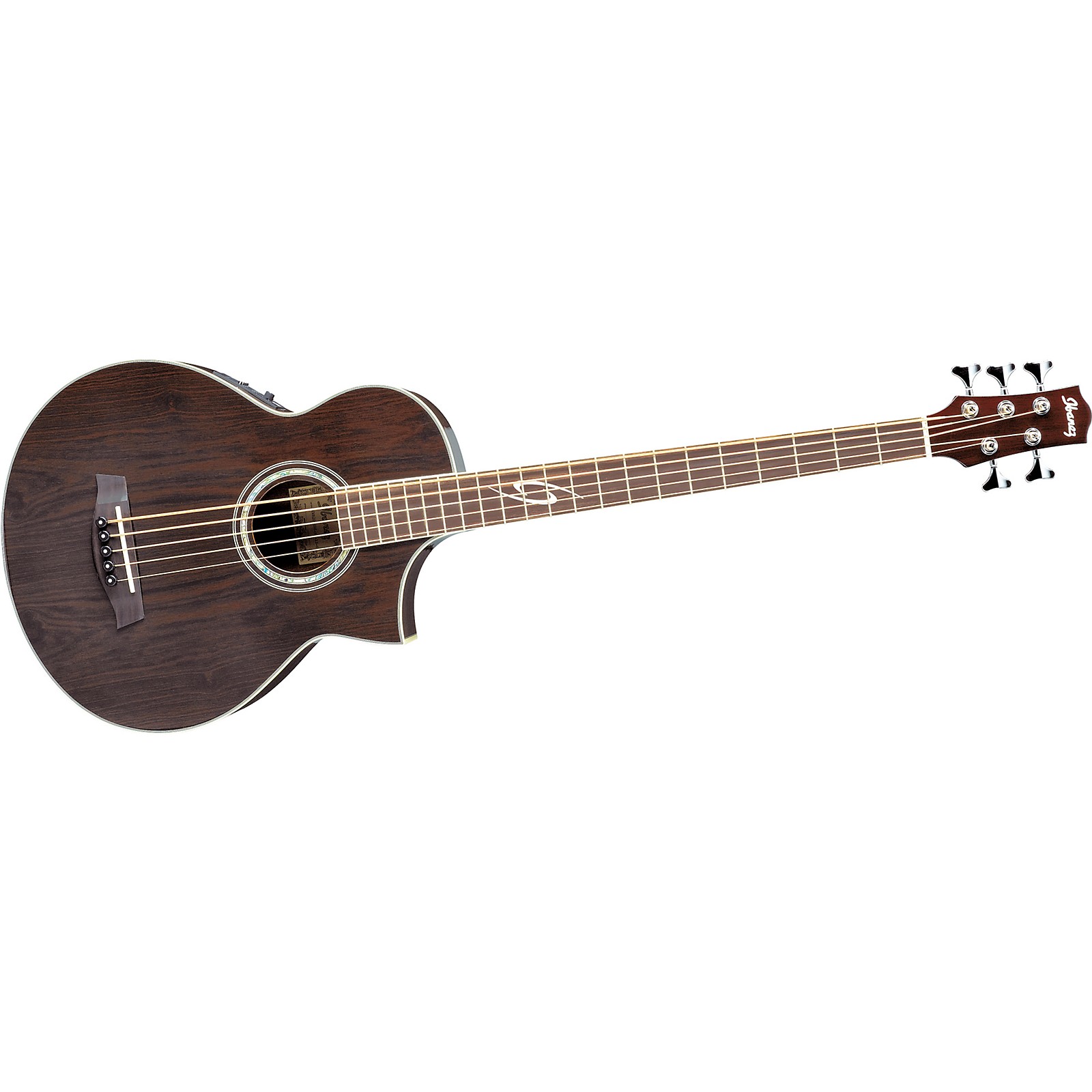 Ibanez EWB205WNE Exotic Woods 5String AcousticElectric Bass Musician's Friend Ibanez EWB205WNE Exotic Woods 5String AcousticElectric Bass Musician's Friend