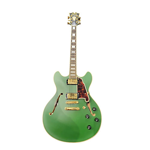 D'Angelico EX-DC/SP Hollow Body Electric Guitar Apple Green