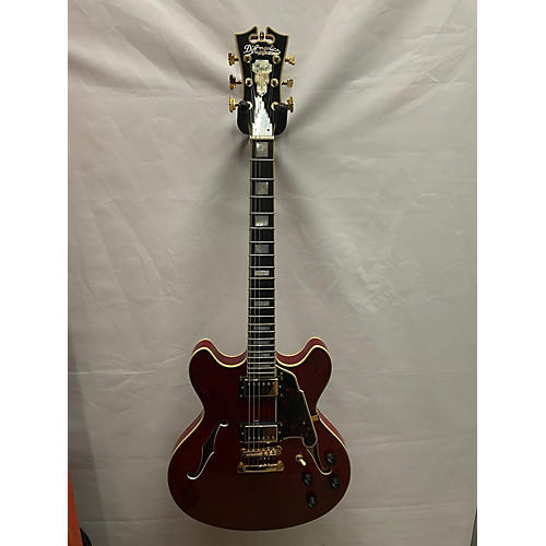 D'Angelico EX-DC/SP Hollow Body Electric Guitar Red