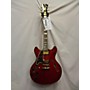Used D'Angelico EX-DC/SP Left Handed Electric Guitar Trans Red