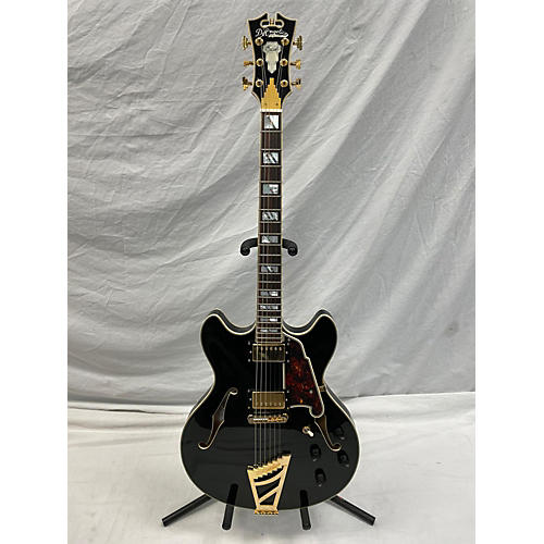 D'Angelico EX DCTP Hollow Body Electric Guitar Black