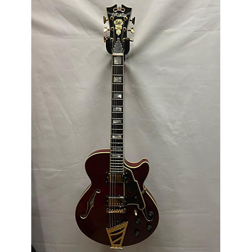 D'Angelico EX-SS Hollow Body Electric Guitar Red