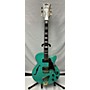 Used D'Angelico EX-SS Hollow Body Electric Guitar Surf Green
