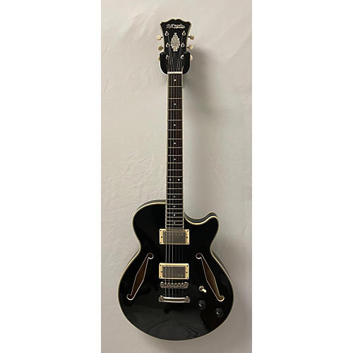 D'Angelico EX-SS Hollow Body Electric Guitar Black