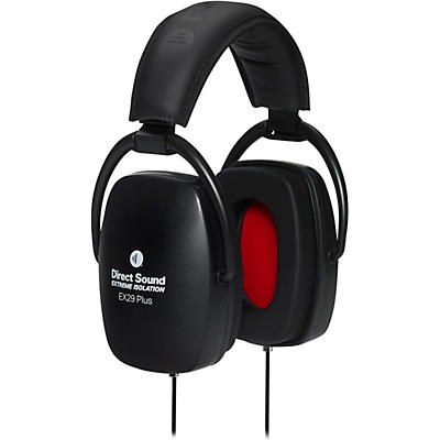 Direct Sound EX29 Plus Extreme Isolation Headphone in Midnight Black