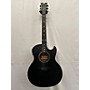 Used Dean EXBKS Exhibition Acoustic Electric Guitar Black