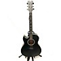 Used Dean EXBKS Exhibition Left Handed Acoustic Electric Guitar Black