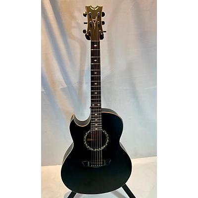 Dean EXBKS Exhibition Left Handed Acoustic Electric Guitar