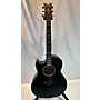 Used Dean EXBKS Exhibition Left Handed Acoustic Electric Guitar Black