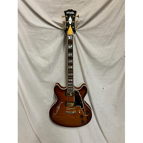 D'Angelico EXCEL DC XT Hollow Body Electric Guitar Iced Tea