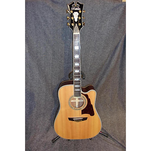 D'Angelico EXCEL SERIES BROOKLYN SD400 Acoustic Electric Guitar Natural