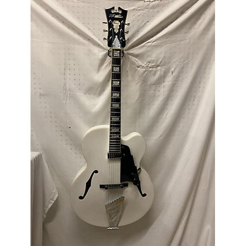 D'Angelico EXL-1 Hollow Body Electric Guitar Arctic White