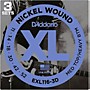 D'Addario EXL116-3D Nickel Wound Medium Top/Heavy Bottom Electric Guitar Strings 3-Pack 11 - 52