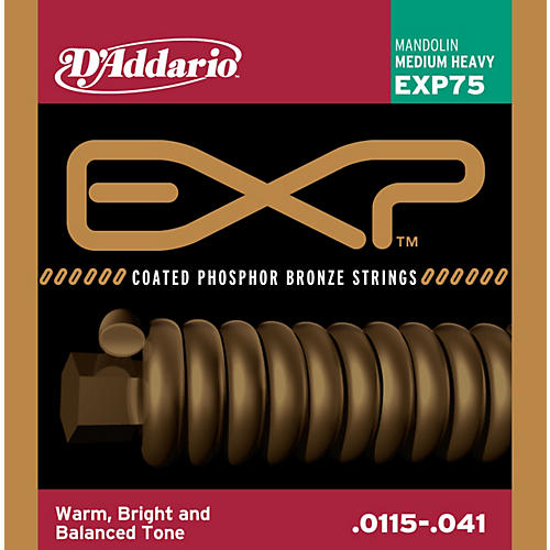 EXP Coated Phosphor Bronze Mandolin Strings
