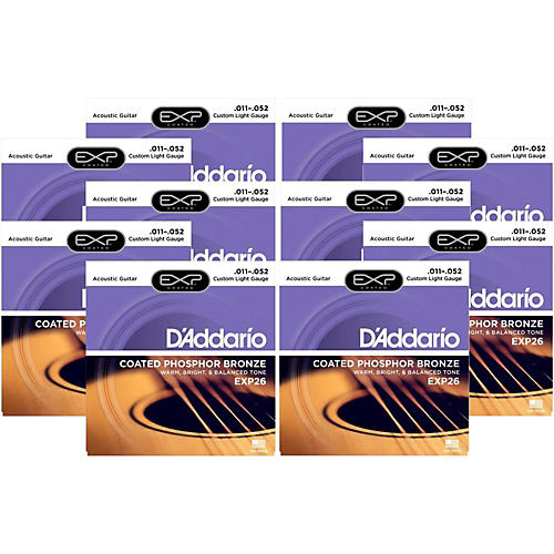 EXP26 Acoustic Strings 10 Pack