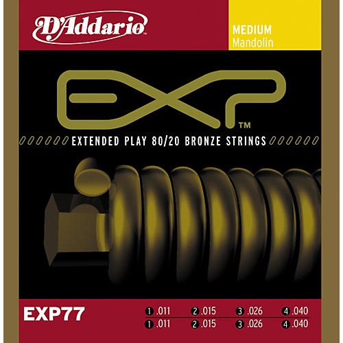 EXP77 Coated Mandolin Strings Medium