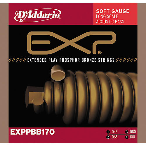 EXPPBB170 Coated Phosphor Bronze Acoustic Bass Strings