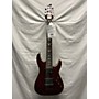 Used Schecter Guitar Research EXTREME 7 Solid Body Electric Guitar Trans Crimson Red