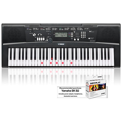 EZ-220 61-Key Lighted Key Portable Keyboard