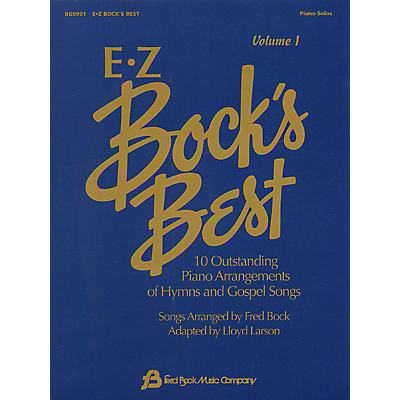 Fred Bock Music EZ Bock's Best - Volume 1 (Easy Piano)