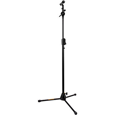 Hercules EZ Clutch Tripod Microphone Stand With Telescopic Boom Hideaway 2-in-1 Boom Arm