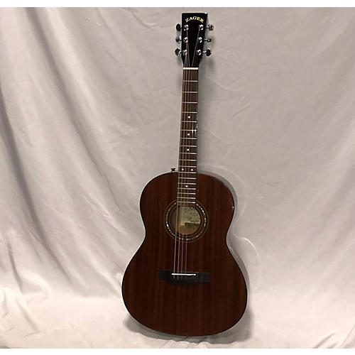 Zager EZ- PLAY Acoustic Electric Guitar Natural