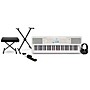 Yamaha EZ310 61-Key Portable Light Up Keyboard Essentials Bundle