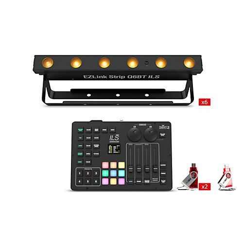 Chauvet EZLink Strip Q6BT ILS and ILS Command Bundle