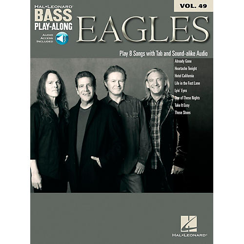 Hal Leonard Eagles - Bass Play-Along Vol. 49 Book/CD